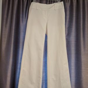 Ann Taylor Signature White Pants.